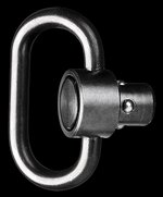 FAB Defense FXSLS QD Swivel Push Button Sling Attachment for AR Platform (Black Steel)
