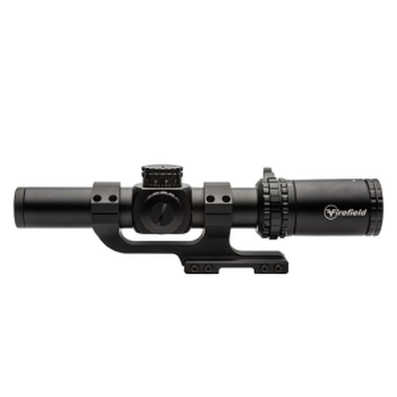 Firefield RapidStrike AR-15 Rifle Scope 1-6x24mm SFP Illum. Circle Dot 30mm Tube - Matte