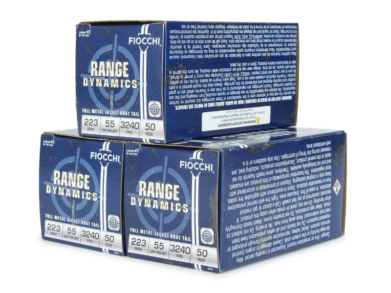 Fiocchi .223 Rem 55 Gr FMJ