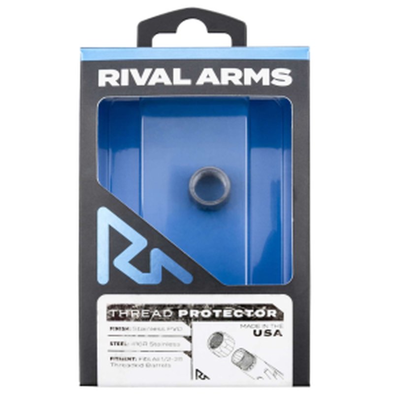 Rival Arms Thread Protector 9mm 1/2-28 Flush SS