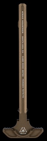 Strike Latchless Ambidextrous AR-15 Charging Handle 7075-T6 Aluminum FDE ARSLCHFDE