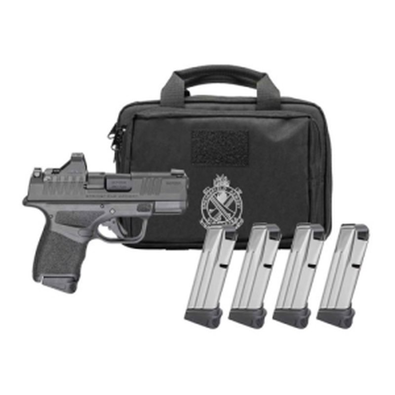 Springfield Armory Hellcat OSP 9mm 3 Inch Black Viridian VFX11 4 Mags