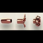 Barnes Bullets 54 Cal Muzzleloader Sabot Flat Base 500-275 Grain (15 Pack)