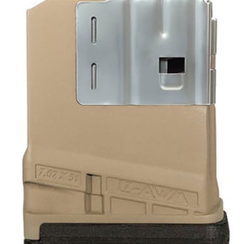 Lancer L7AWM .308 10-Round SR-25/DPMS Magazine Opaque FDE