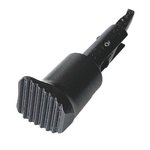 Forward Controls Design Vertical Serrated Low Snag Forward Assist, Black