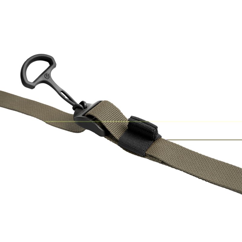 Edgar Sherman Design ESD 2-Point Rifle Sling Ranger Green and Black Quick-Adjust 1-Inch Webbing