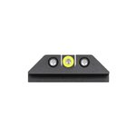 Night Fision GLK-001-007-YGZG Glock Night Sight Set (Yellow Front Ring, Black U-Notch Rear)
