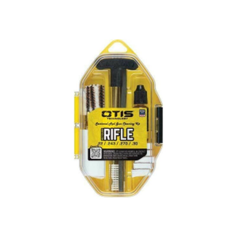 Otis FGSRSMCR Multi-Caliber Rifle Cleaning Kit brass rods bronze brushes
