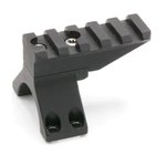 Tier One Long Saddle Ring Top Accessory Rail Short 30mm Black