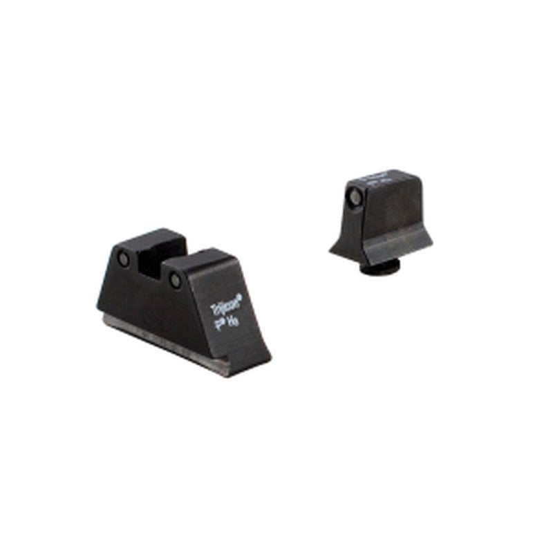 Trijicon Bright & Tough Suppressor Sight Set, Green, Glock Standard Frames - TRGL201C600661
