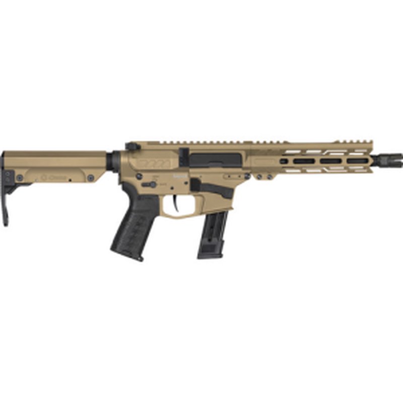 CMMG Banshee MK17 9mm 8in PCC (Sig P320 Mag) 21rd - Coyote Tan