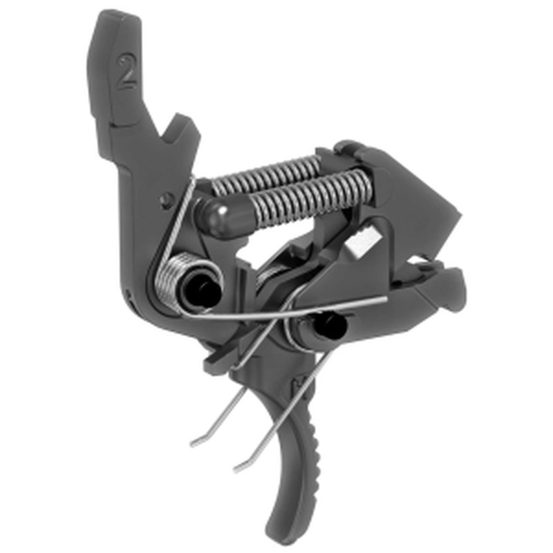 Hiperfire X2S Mod-2 Xtreme Two-Stage AR-15/AR-10 Drop-In Trigger Assembly, Curved – X2SM2