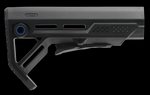 Strike MOD1 Mil-Spec AR-15/M16 Carbine Buttstock Polymer Black Blue