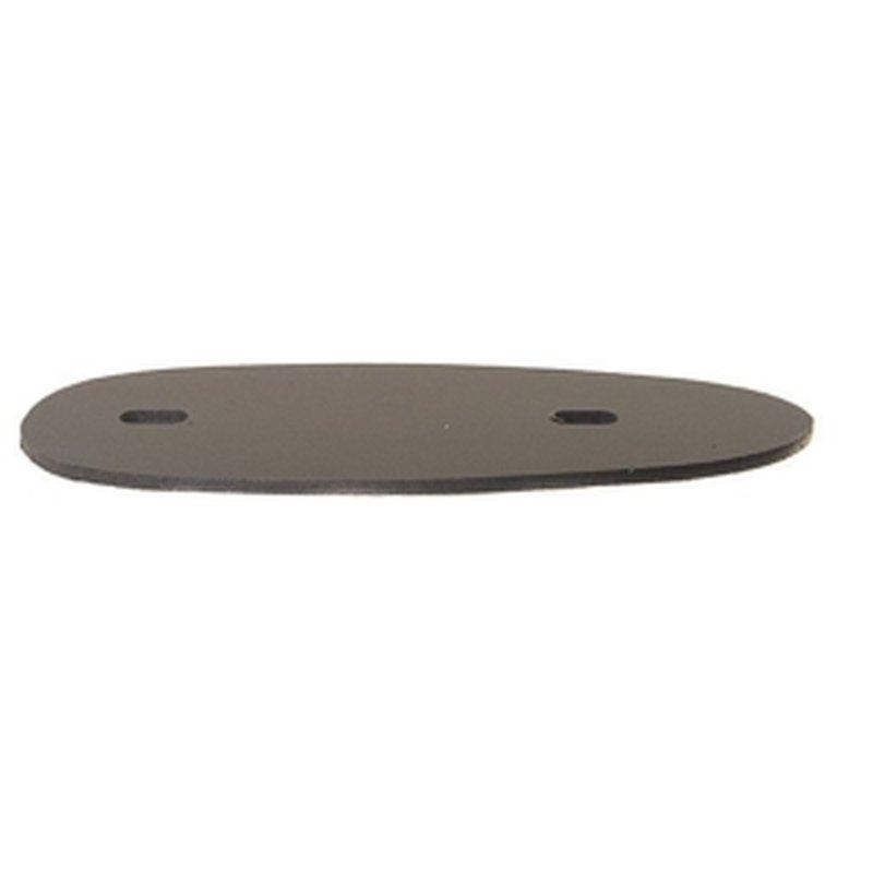 100 Straight Stock Spacer 1/8" Thick Black Polymer