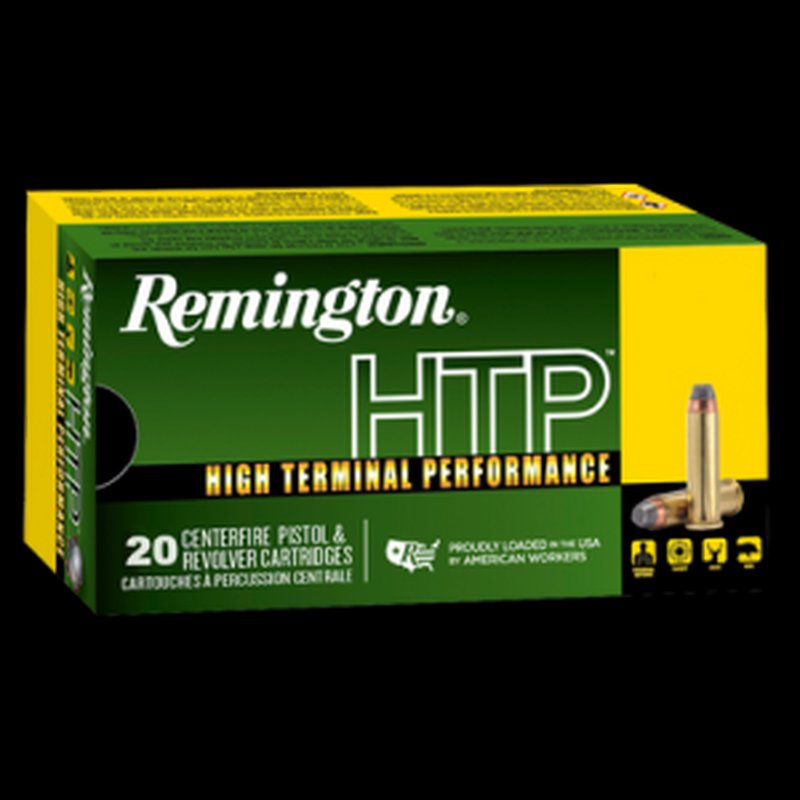 Remington HTP .38 Special +P 158 Grain Lead Hollow Point (LHP) Handgun Ammo (20 Rounds)