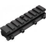 TruGlo TG8953B 1-Piece Base For Weaver-Style Bases Black Finish