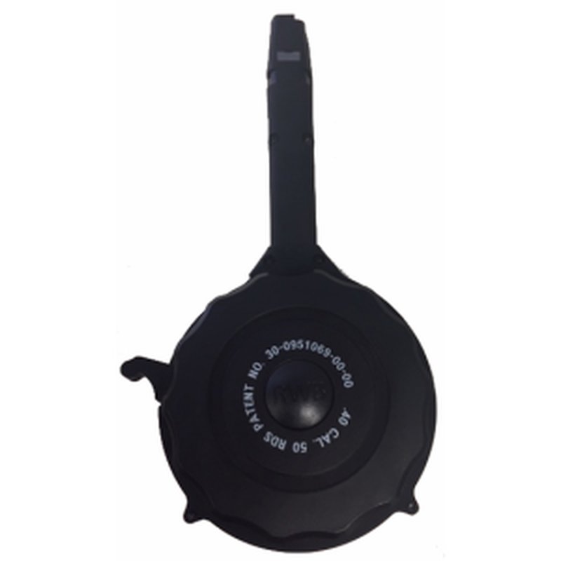 RWB Glock 45 ACP 40rd Drum Magazine (Black)