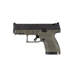 CZ-USA P-10 S 9mm Pistol 3.5in OD Green Black
