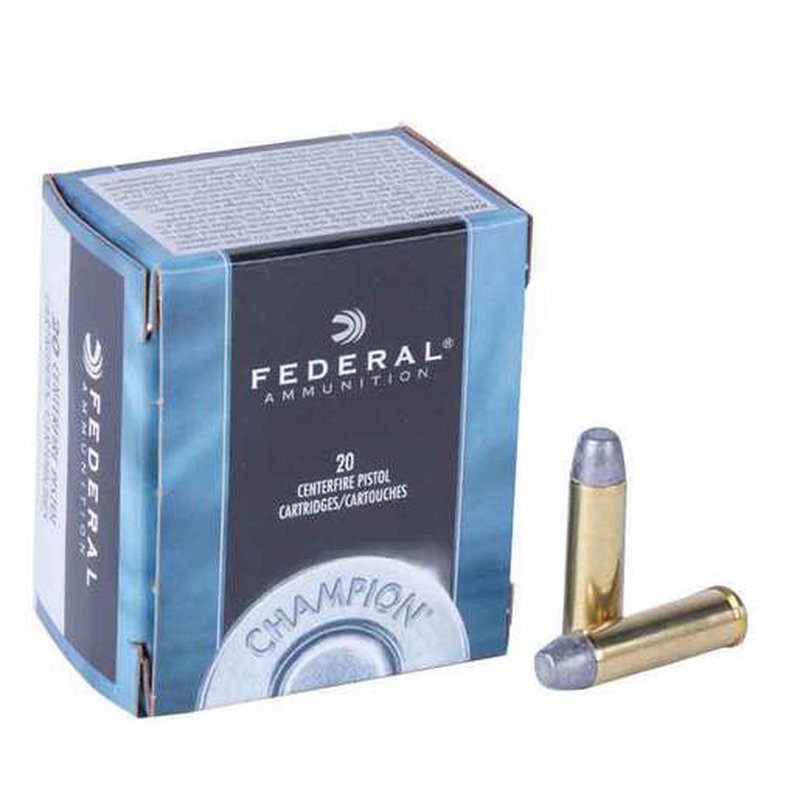 Federal Champion Target 32 H&R Magnum 95gr LSW Ammo, 20 Rounds
