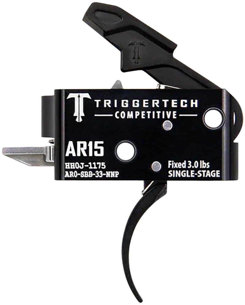 TriggerTech AR15 Single-Stage Competitive Pro Curved Trigger