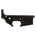 Spikes Tactical STLS045 No Logo Stripped Lower Receiver Multi-Caliber 7075-T6 Aluminum Black Anodized for AR-15