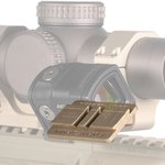 Reptilia AUS Offset Red Dot Sight Mount RMR Fits Aimpoint ACRO/ Steiner Optics MPS FDE