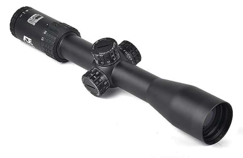 ADE Advanced Optics ProZoom 3-12x40mm Rifle Scope, 30mm Tube, Second Focal Plane