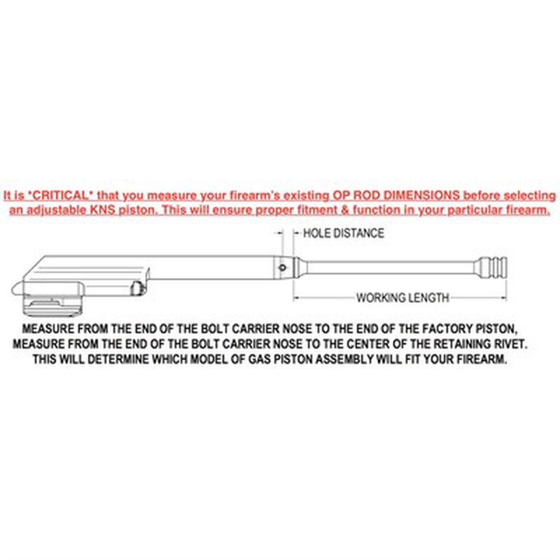 KNS Precision AK Adjustable Gas Piston