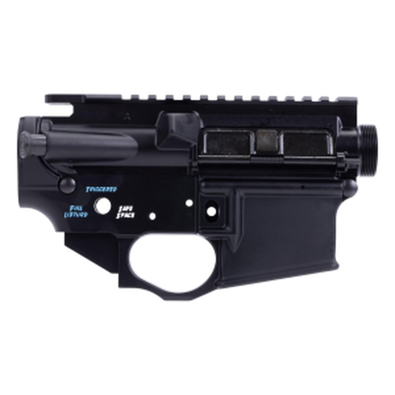Spike's Tactical AR-15 Receiver Set - Snowflake Color Filled