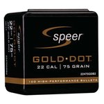 Speer .224 75-Gr Gold Dot 100RDS Ammunition
