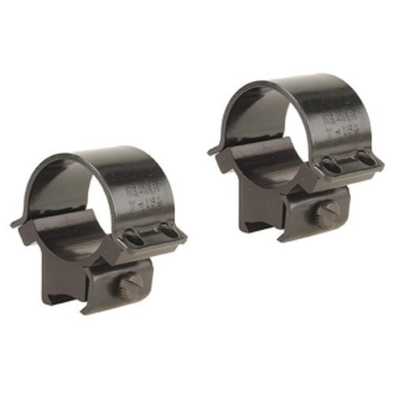 Weaver Classic Sure Grip Rimfire 3/8" Dovetail 1" Scope Rings Gloss