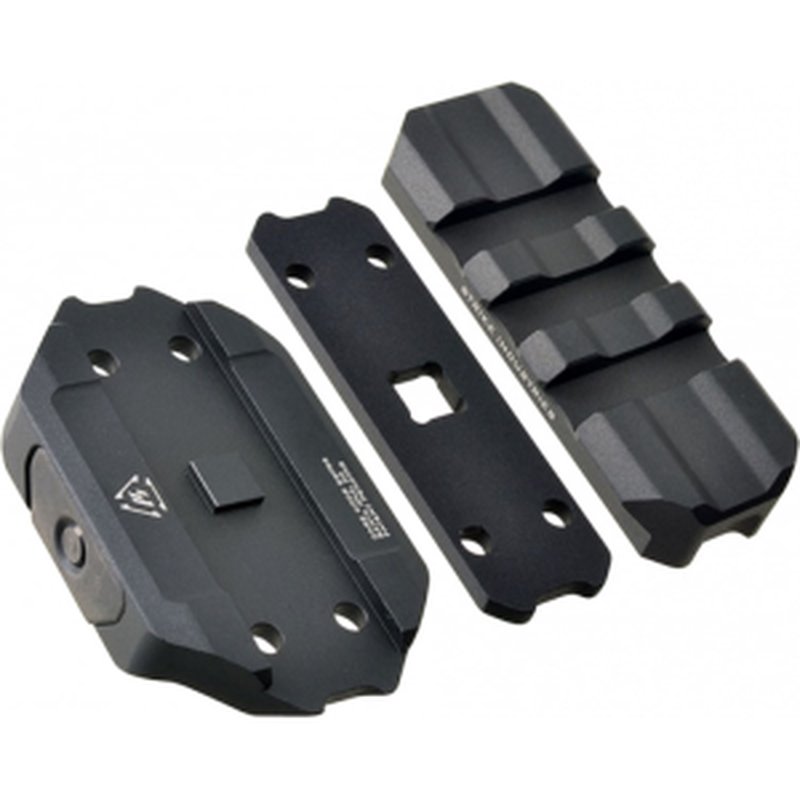 Strike Industries REXRISERBK REX Riser AR-Platform Picatinny Black Anodized