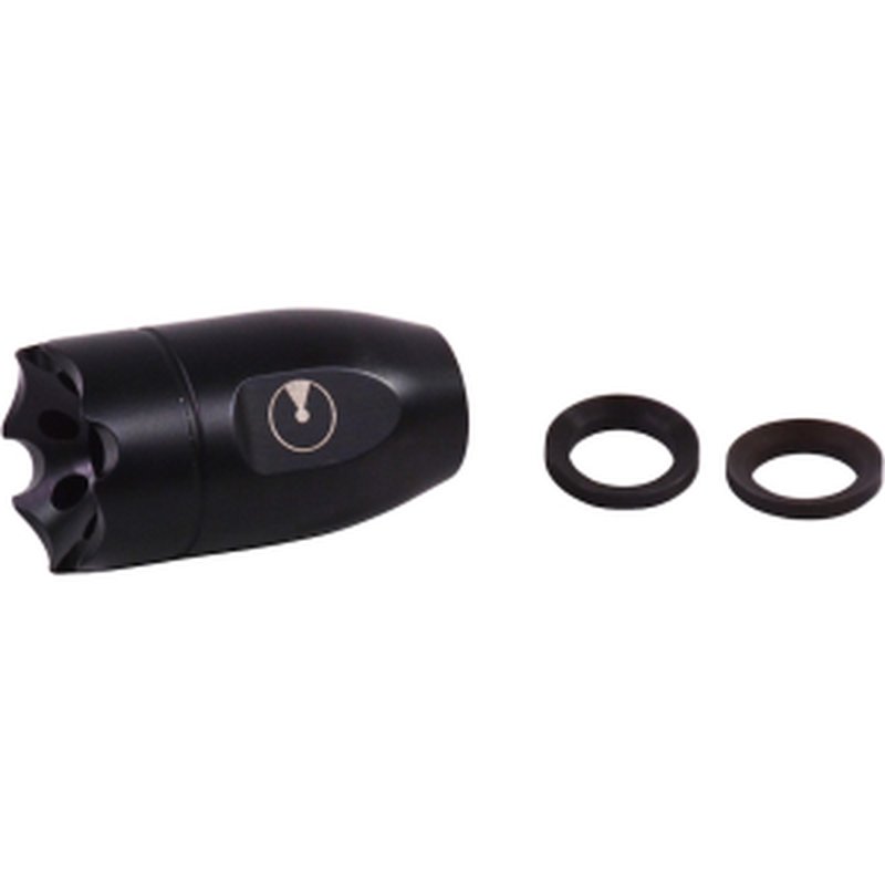 Ultradyne Athena Compensator Linear 5/8-24 Thread Black