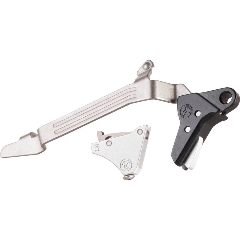 Timney Triggers Alpha Competition Trigger Glock Gen 5 Large Frame Silver Alpha Glock 5 Large Silver