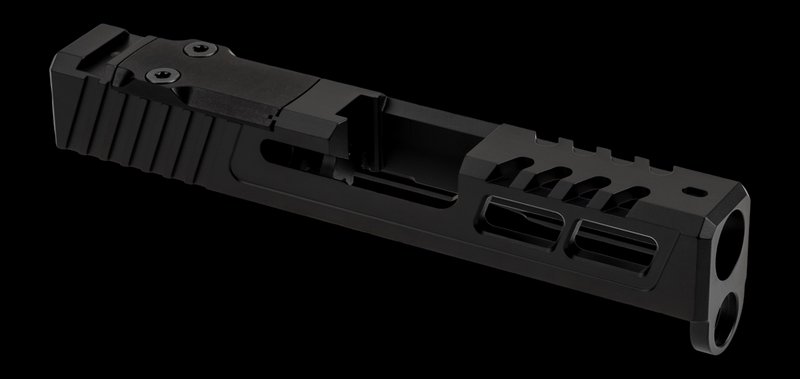 Zaffiri Precision ZPS2 Glock 43X Slide RMSC Optic Cut Black