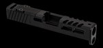 Zaffiri Precision ZPS2 Glock 43X Slide RMSC Optic Cut Black