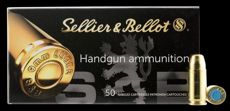 Sellier & Bellot 9mm 140gr FMJ Subsonic Ammunition 50 rounds SB9G