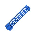 XTS AR-15 M-LOK Rail 10 in Blue