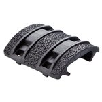 Magpul MAG510-BLK XTM Enhanced Rail Panels Black Picatinny Covers (4-Pack)