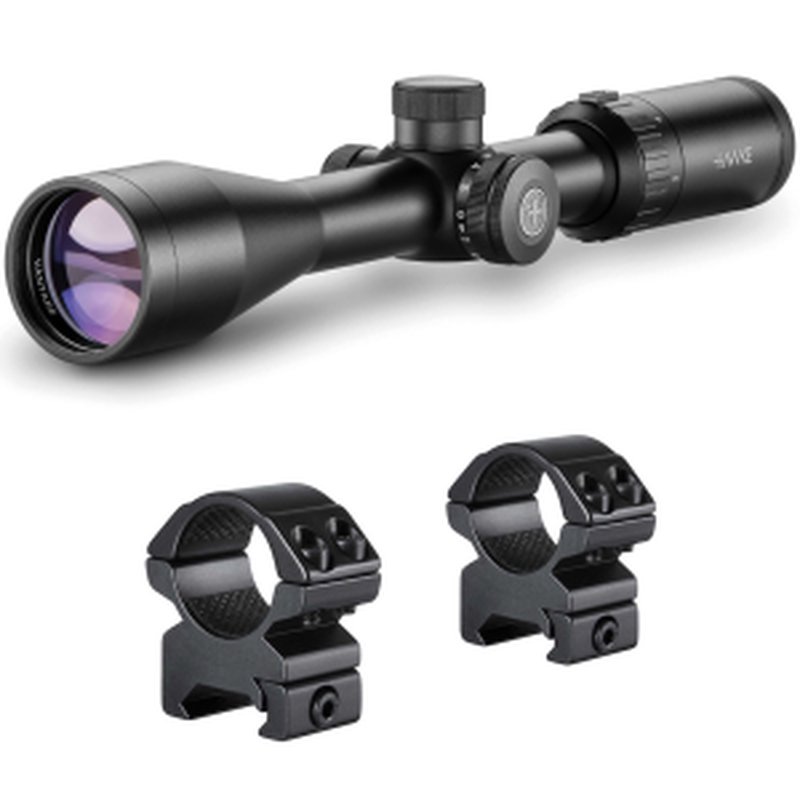 Hawke Vantage IR 3-9x40 Rimfire 22 High Velocity Riflescope With Matchmount 1in 2pc Double Screw Mounts