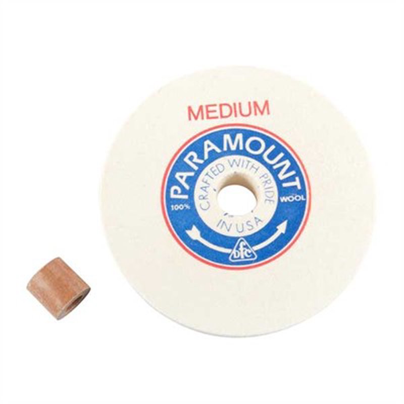 Bacon Felt Company Felt Polishing Wheels - 6/8/10" & Soft/Medium/Hard