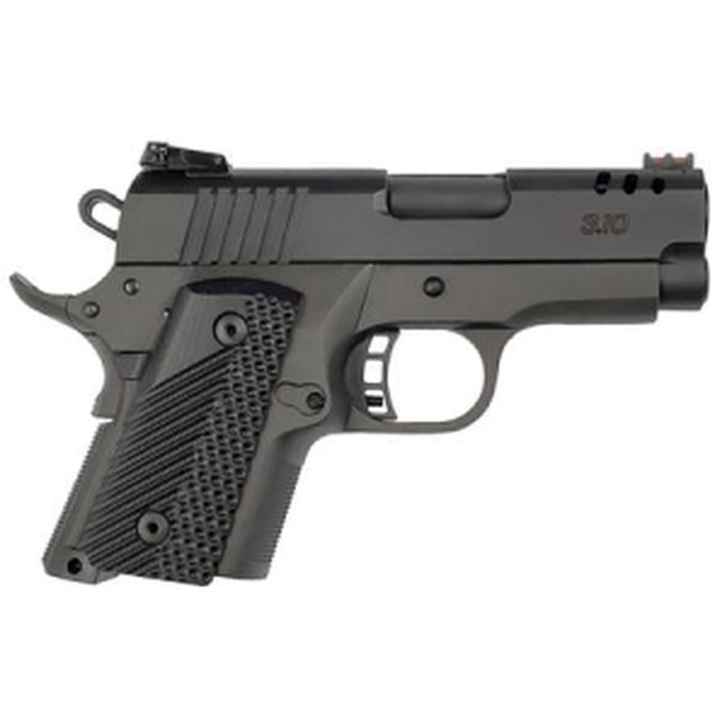 Rock Island Armory BBR Compact 9mm Luger Pistol with Black G10 Grips