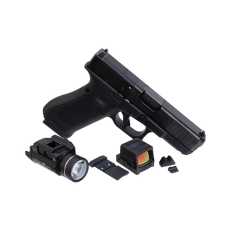 Glock Blue Label G45 MOS 9mm Pistol w/ Holosun HE509T-RDX2-LEM
