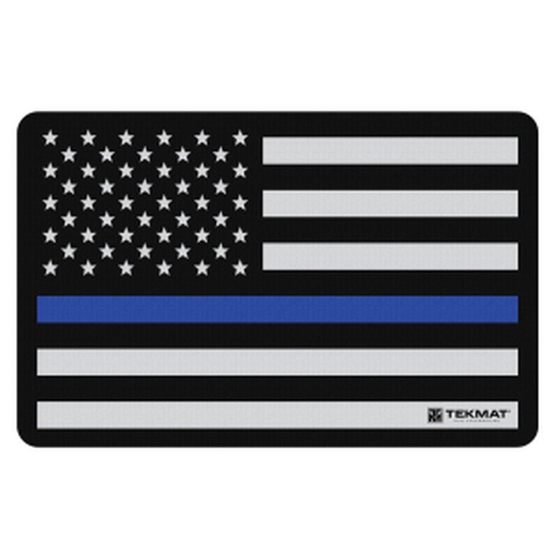 TekMat Police Support Cleaning Mat 11" x 17" Rubber