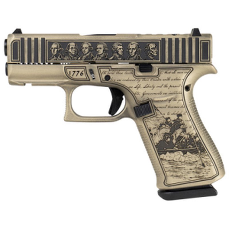 Glock G43X MOS 9mm 3.41in Barrel Optic Ready - Signers of the Declaration