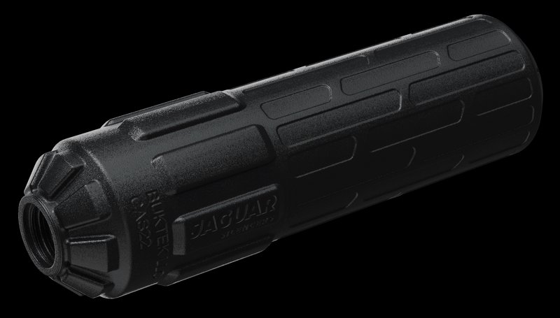 Jaguar Silencers Shorty 22cal .22 Rimfire suppressor - Black titanium, direct thread