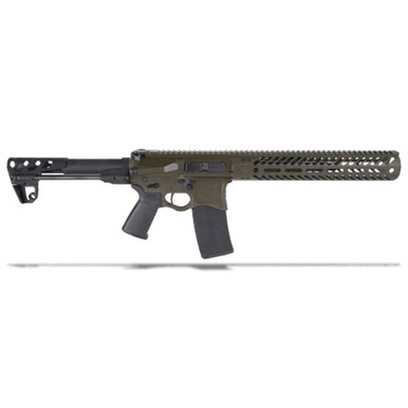 Seekins Precision SBR8 Short Barrel Rifle 8 in .300 Blackout 1:7 5/8x24 OD Green