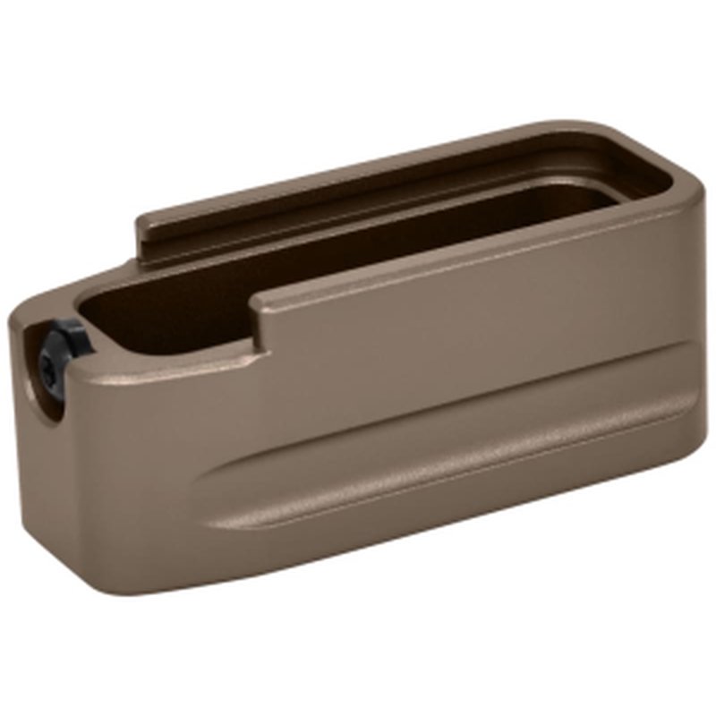 Warne 5003 Extension PMAG 556 5rd Compatible w/ PMAG 30 Round Magazines Flat Dark Earth Hardcoat Anodized Aluminum