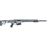 Barrett 18498 MRAD 6.5 Creedmoor 24\" 10+1 Tungsten Gray Cerakote Gray Fixed Adjustable Comb Stock Black Polymer Grip Right Hand