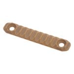 ANNEX Defense Rail Cover - G10 - 2 SLOT - M-LOK - Tan